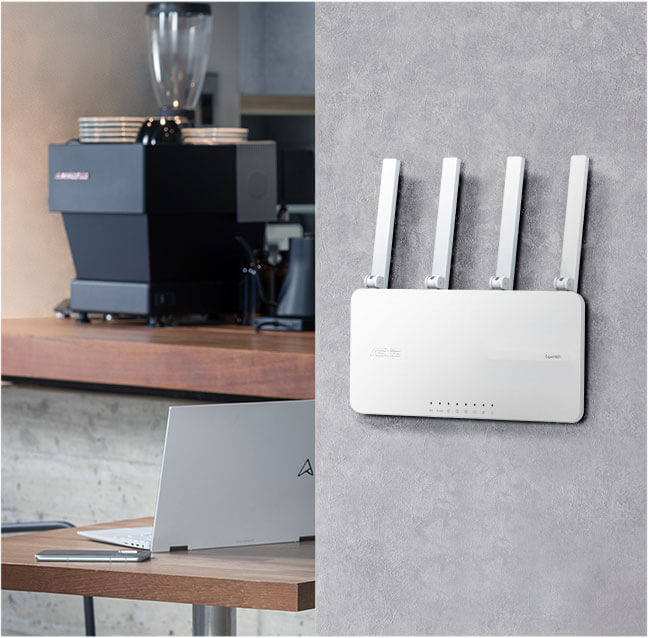 Router ASUS ExpertWiFi EBR63 WiFi 6/ Expert/ AiMesh/ MU-MIMO