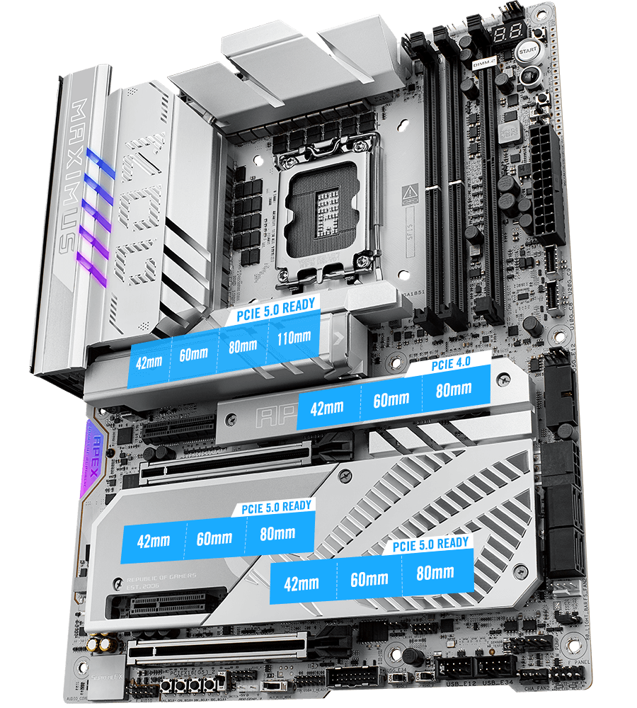 Bo Mạch Chủ Mainboard ASUS ROG MAXIMUS Z890 APEX