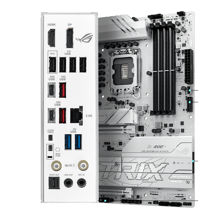 Bo mạch chủ Asus ROG STRIX B860-A GAMING WIFI