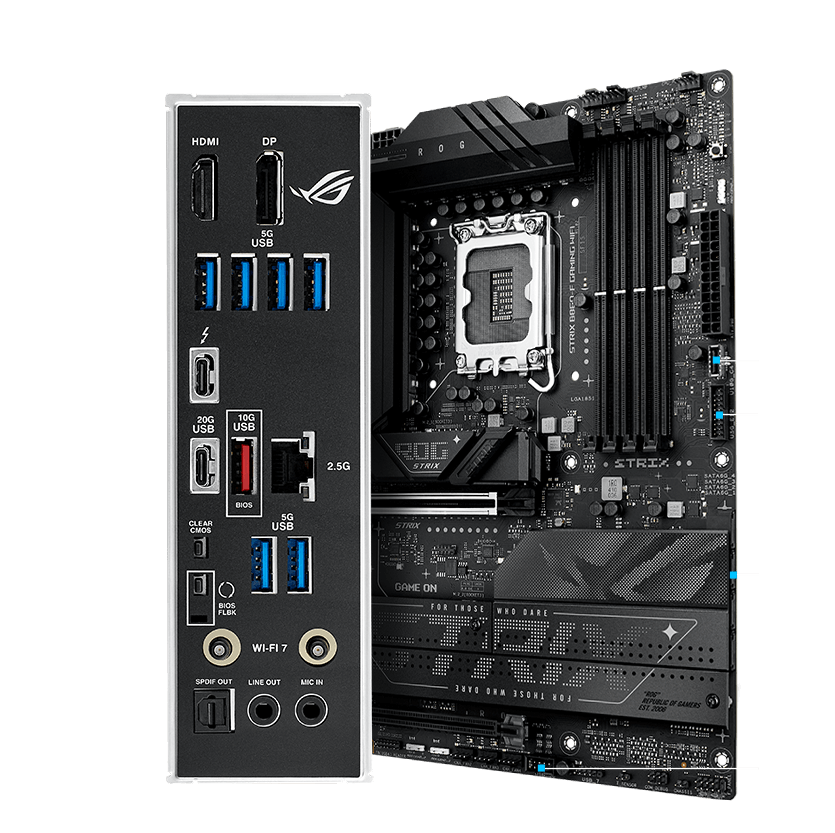 Bo mạch chủ Asus ROG STRIX B860-F GAMING WIFI