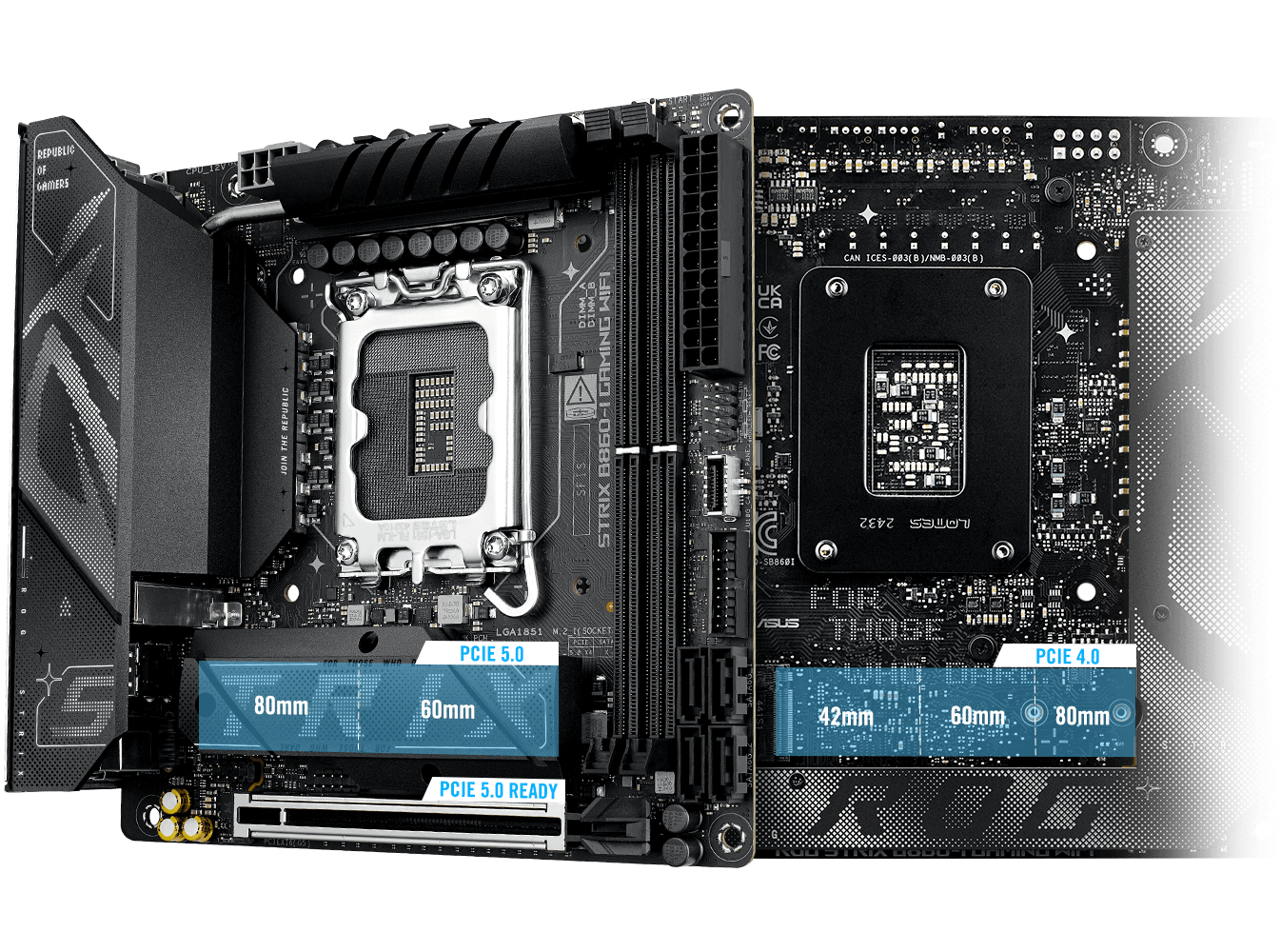 Bo mạch chủ Asus ROG STRIX B860-i GAMING WIFI