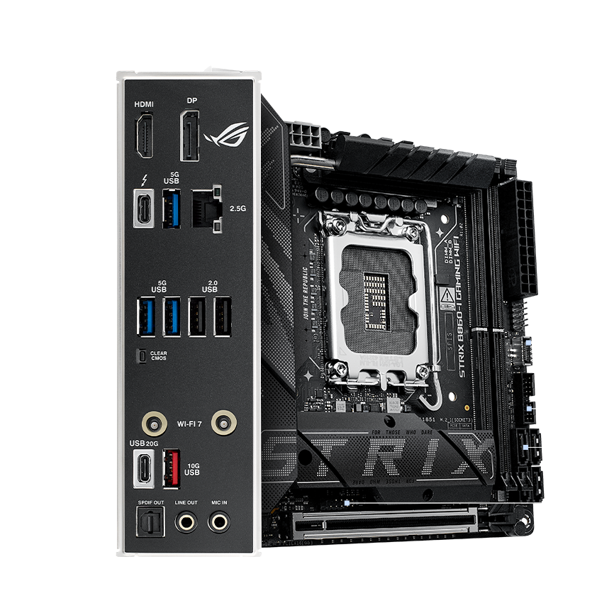 Bo mạch chủ Asus ROG STRIX B860-i GAMING WIFI