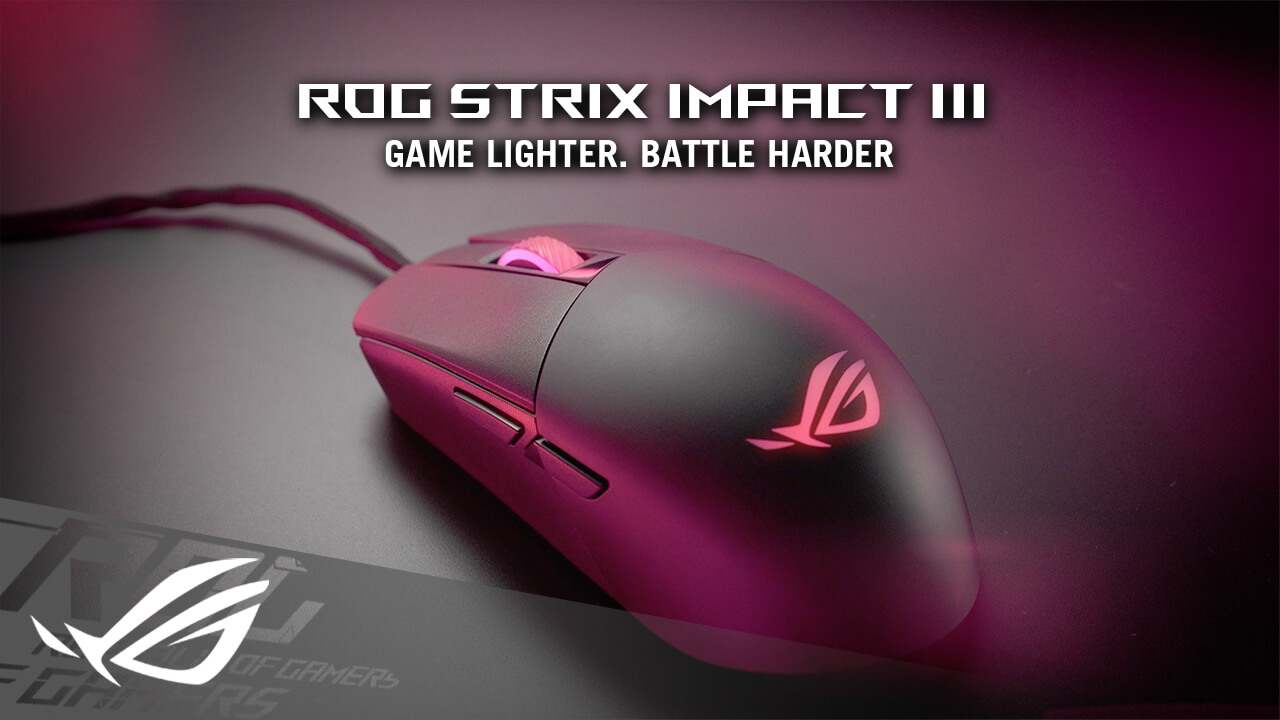 Chuột Gaming ASUS ROG Strix Impact III