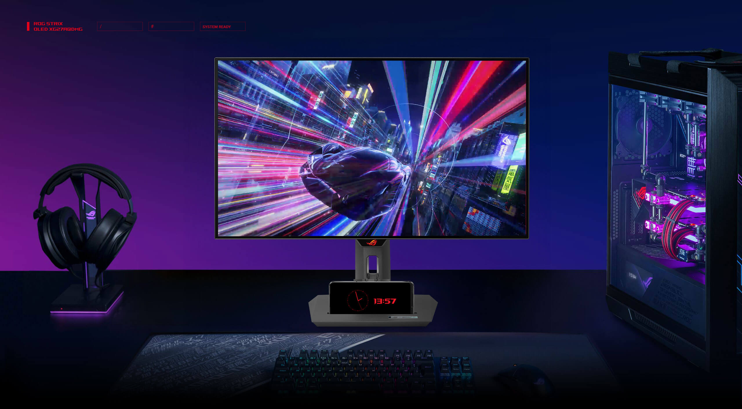 Màn Hình Gaming ASUS ROG Strix OLED XG27AQDMG 27 Inch 2K WOLED 240Hz 0.03 ms
