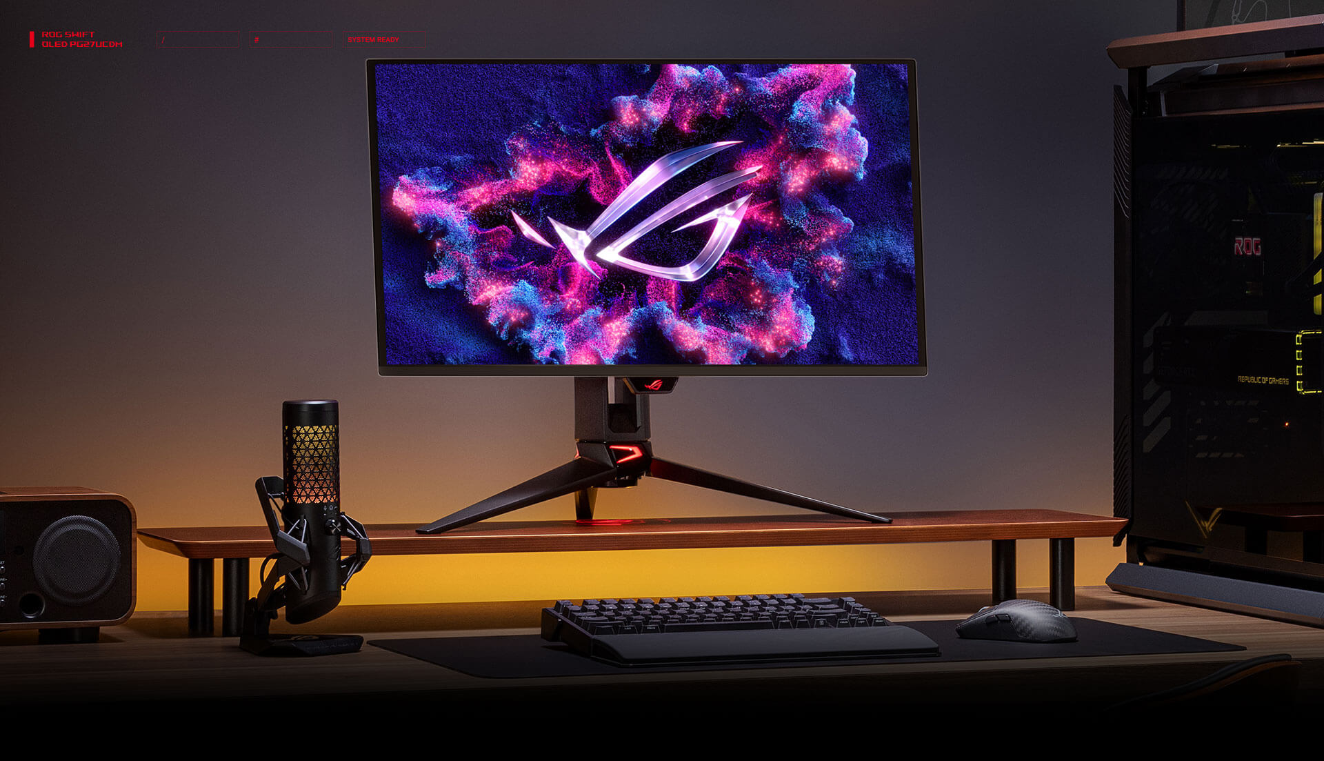 Màn Hình Gaming Asus ROG Swift OLED PG27UCDM 27 inch UHD OLED 240Hz