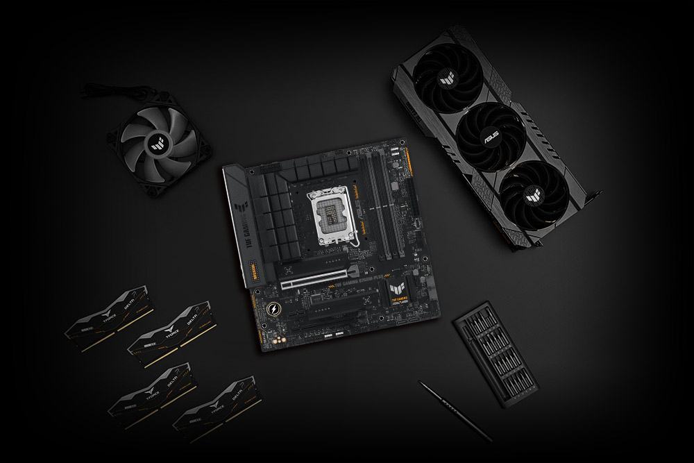 Bo mạch chủ Asus TUF GAMING B760M-PLUS D5