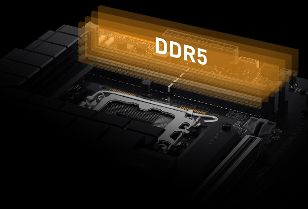Bo mạch chủ Asus TUF GAMING B760M-PLUS D5