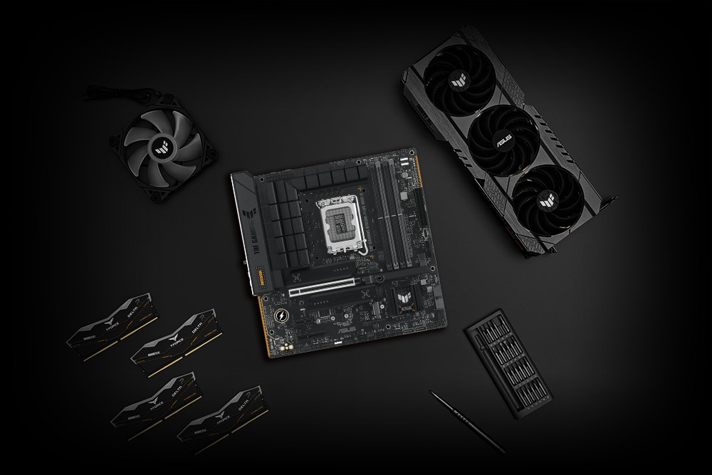 Bo mạch chủ Asus TUF GAMING B760M-PLUS Wifi II D5