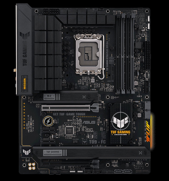 Bo mạch chủ Asus TUF GAMING B760M-PLUS Wifi II D5