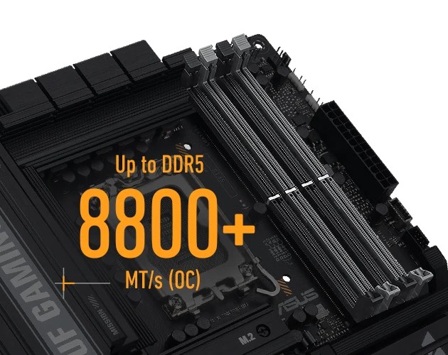 Bo mạch chủ Asus TUF GAMING B860M-PLUS WIFI