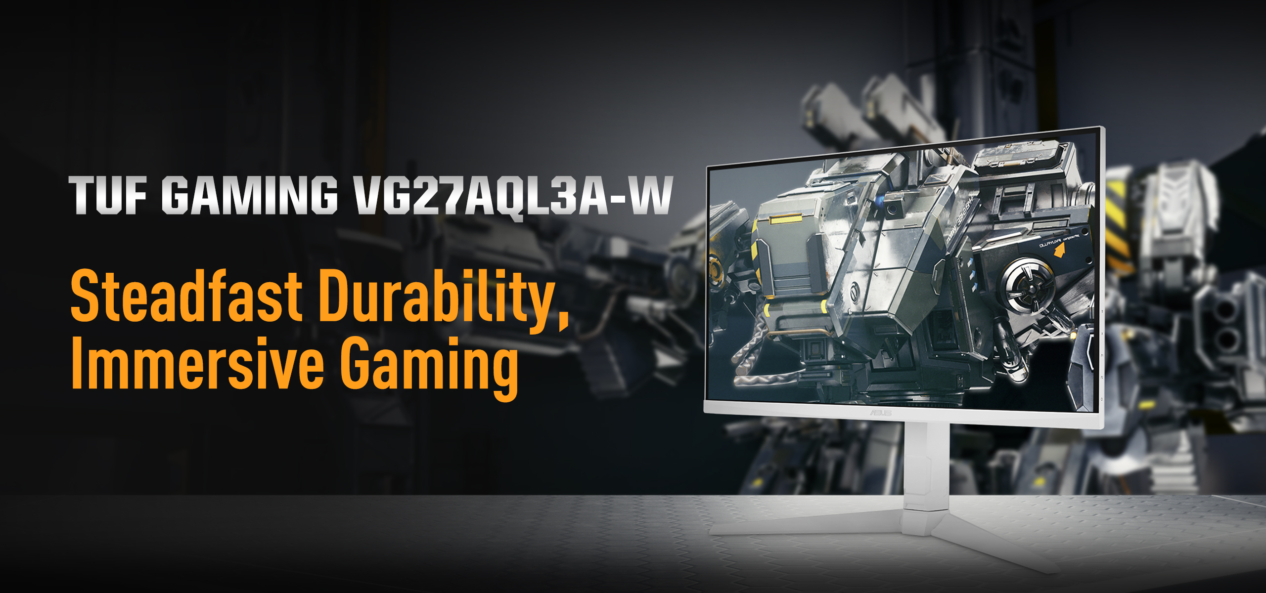 Màn Hình Asus TUF Gaming VG27AQL3A-W 27 inch QHD IPS 180Hz 1ms
