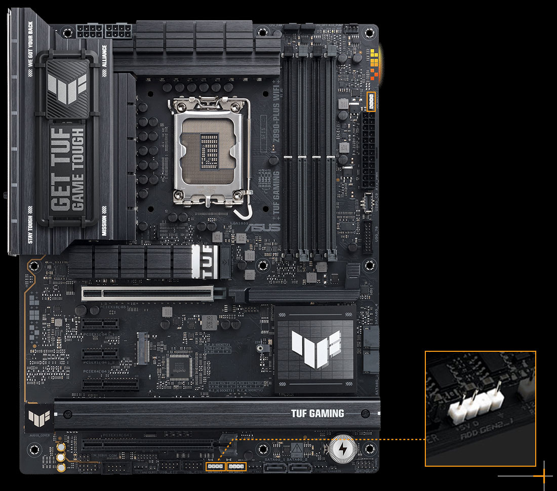 Bo Mạch Chủ Mainboard ASUS TUF GAMING Z890-PLUS WIFI