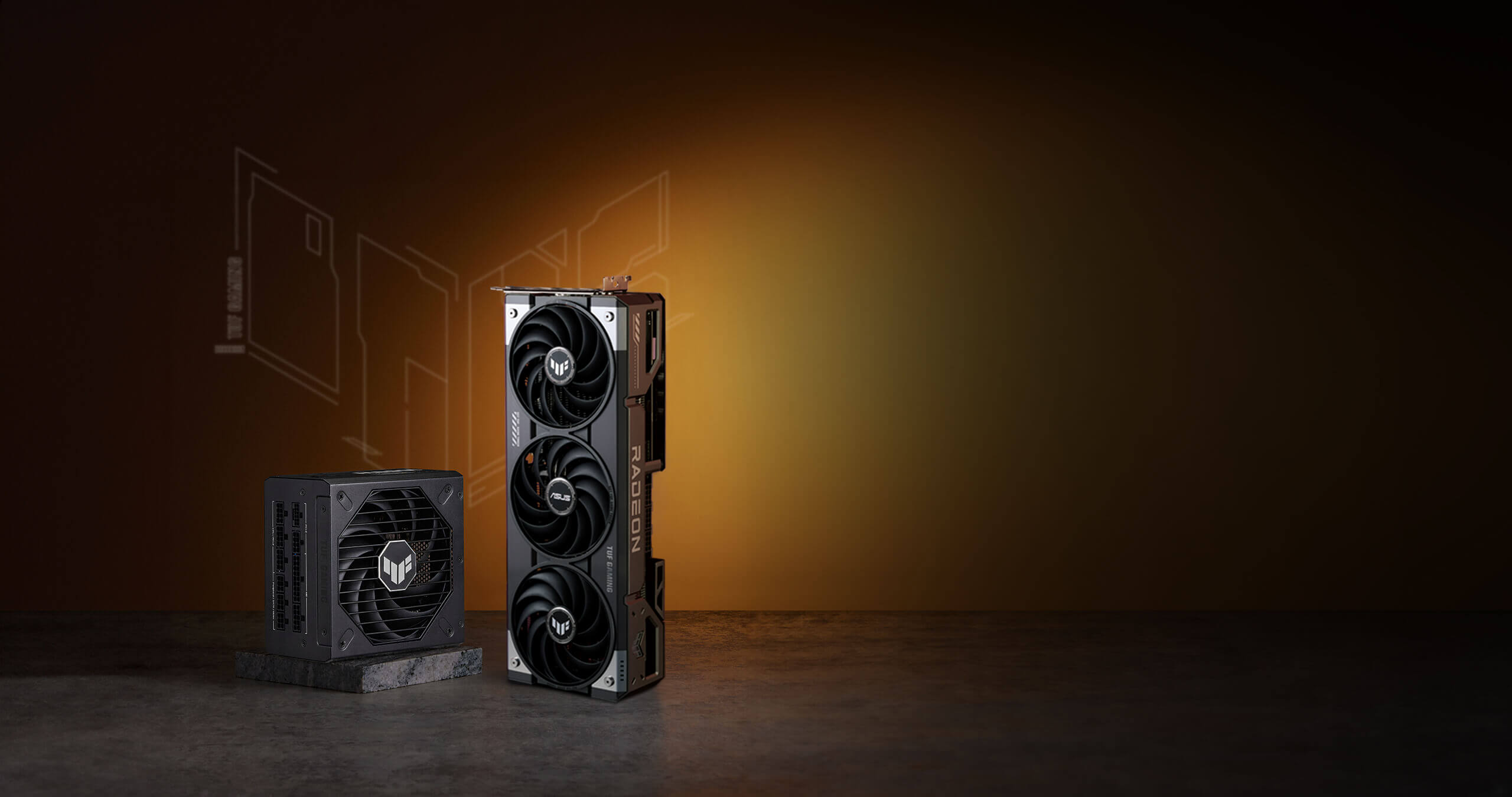 Card Màn Hình VGA ASUS TUF Radeon RX 9070 XT OC Edition 16GB