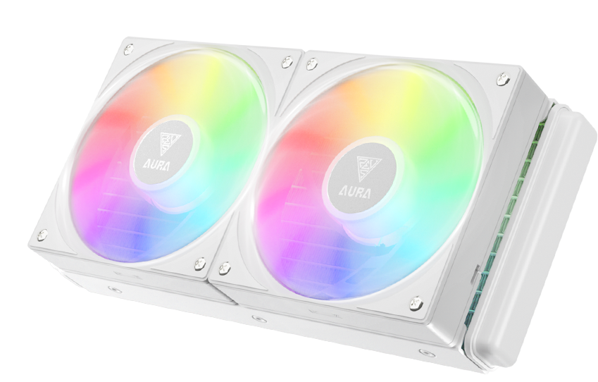 Bộ Tản Nhiệt Nước AIO Gamidas AURA GL240 V2 White