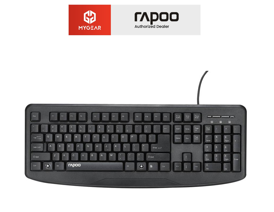 Bàn phím thường có dây Rapoo NK2500 Wired