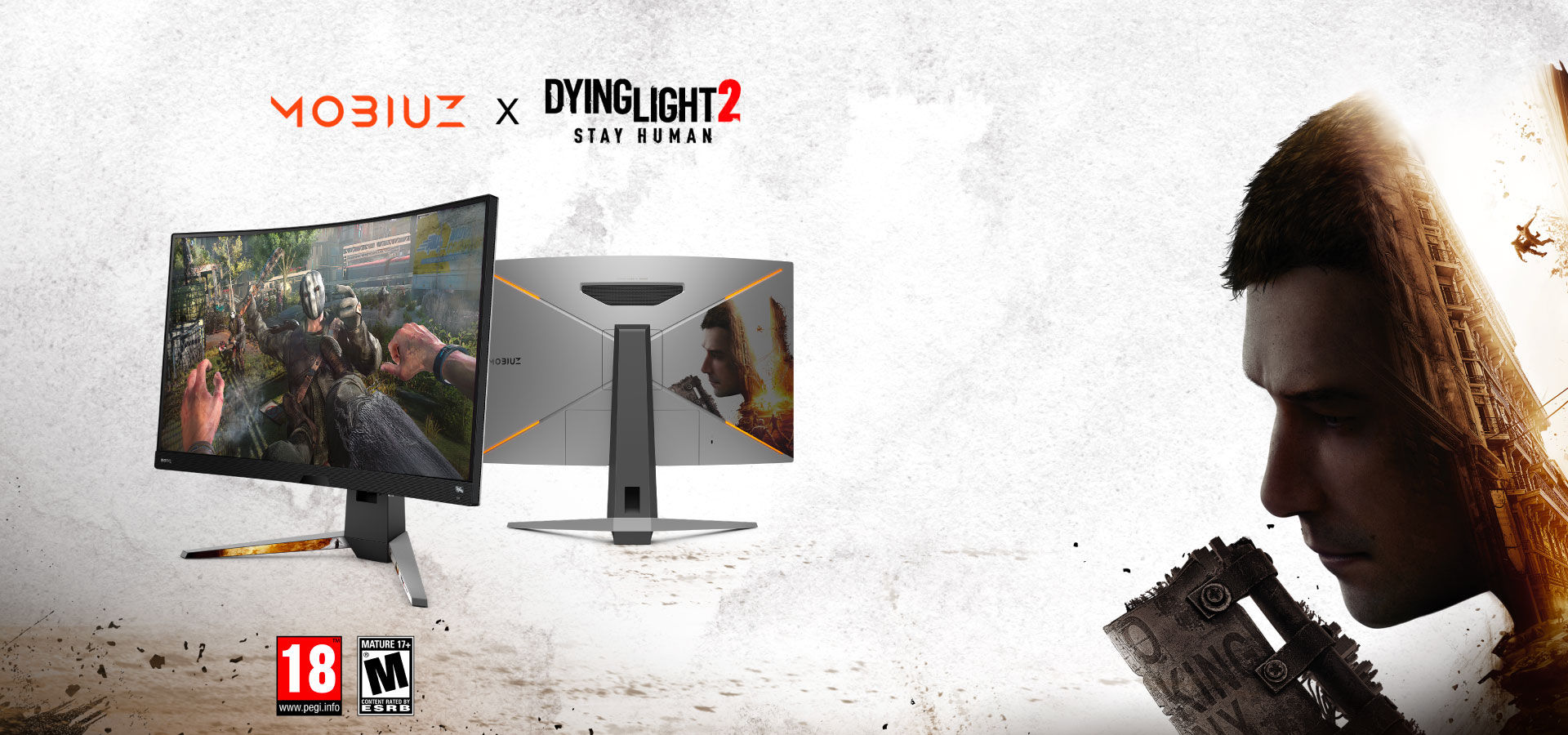Màn Hình Gaming BenQ MOBIUZ EX3210R Dying Light 2 32 inch QHD VA 165Hz