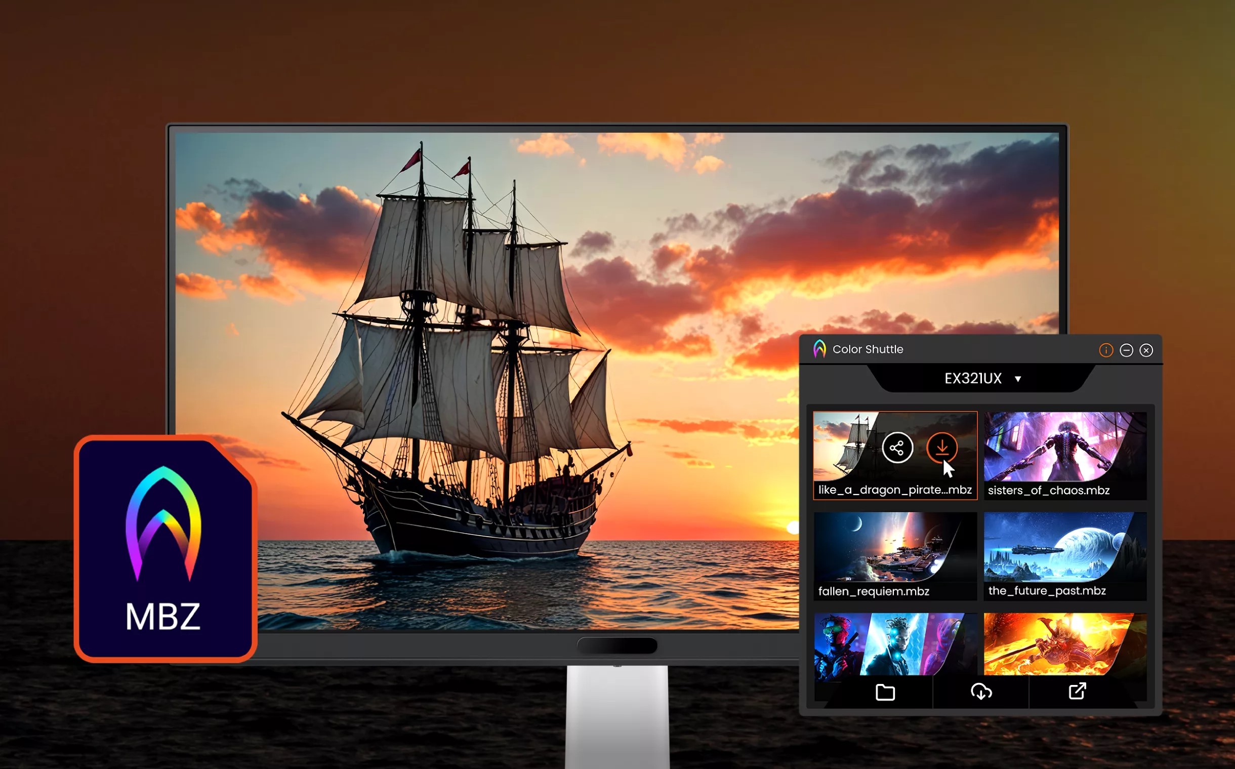 Màn Hình Gaming BenQ MOBIUZ EX3210R Dying Light 2 32 inch QHD VA 165Hz