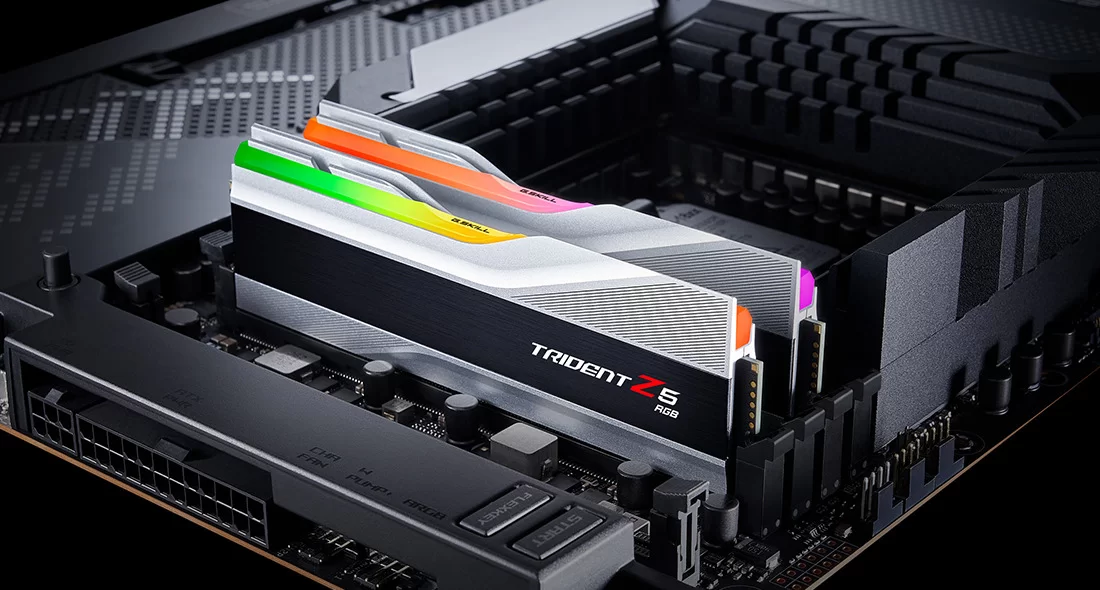 Ram PC G.Skill Trident Z5 RGB DDR5-6000MHz 32GB (2x16GB) F5-6000J4040F16GX2-TZ5RS
