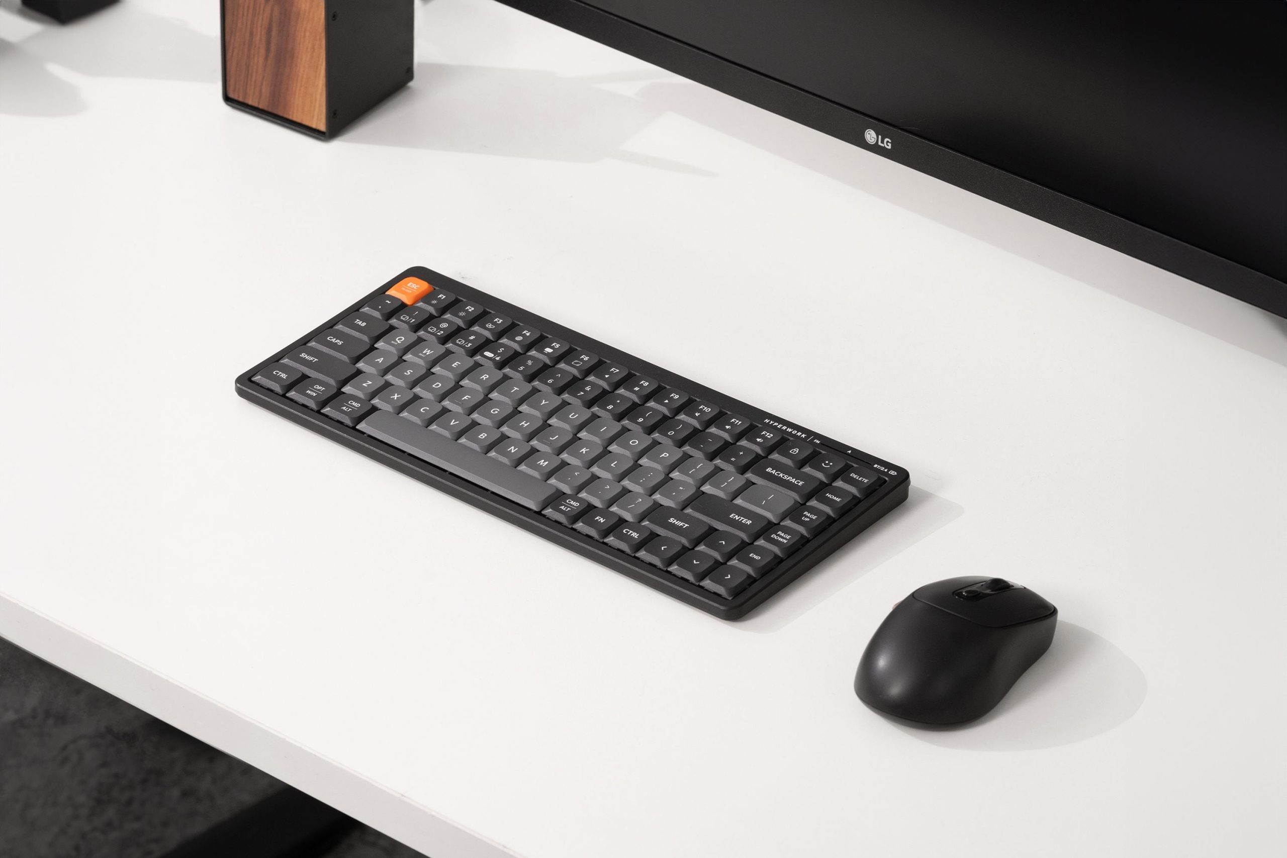 Bàn Phím Không Dây Hyperwork SilentKey TS01 Mini 