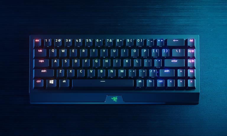 Bàn phím Razer BlackWidow V3 Mini HyperSpeed | Hàng chính hãng