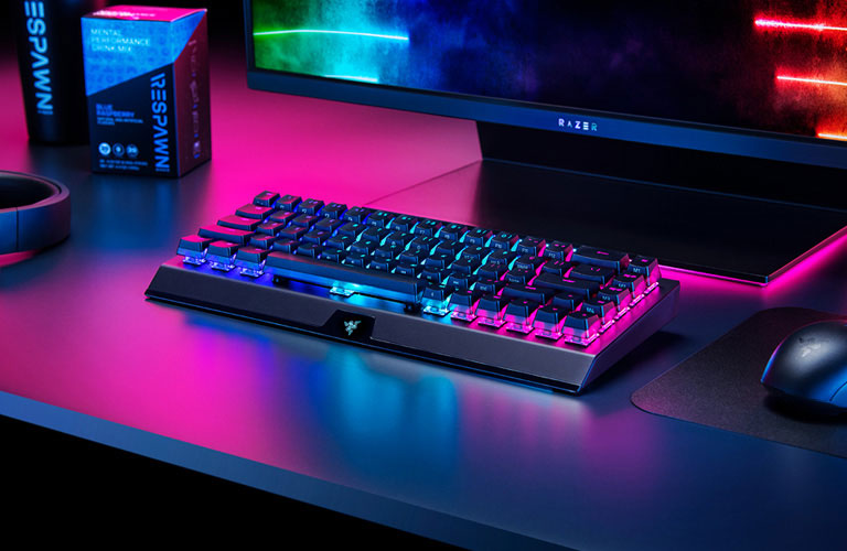 Bàn phím Razer BlackWidow V3 Mini HyperSpeed | Hàng chính hãng