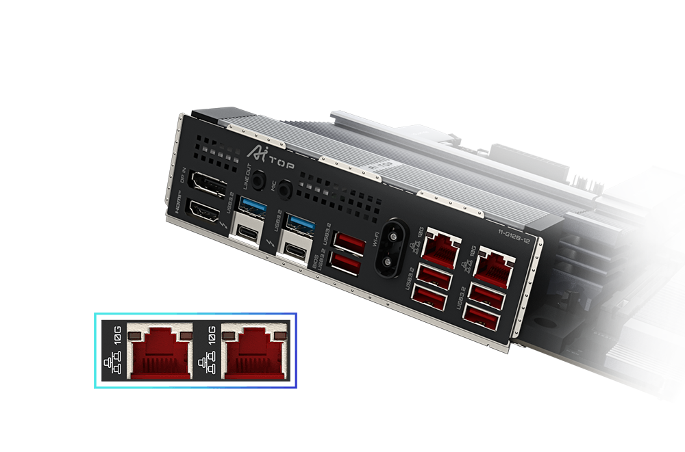 Bo Mạch Chủ Mainboard GIGABYTE Z890 AI TOP