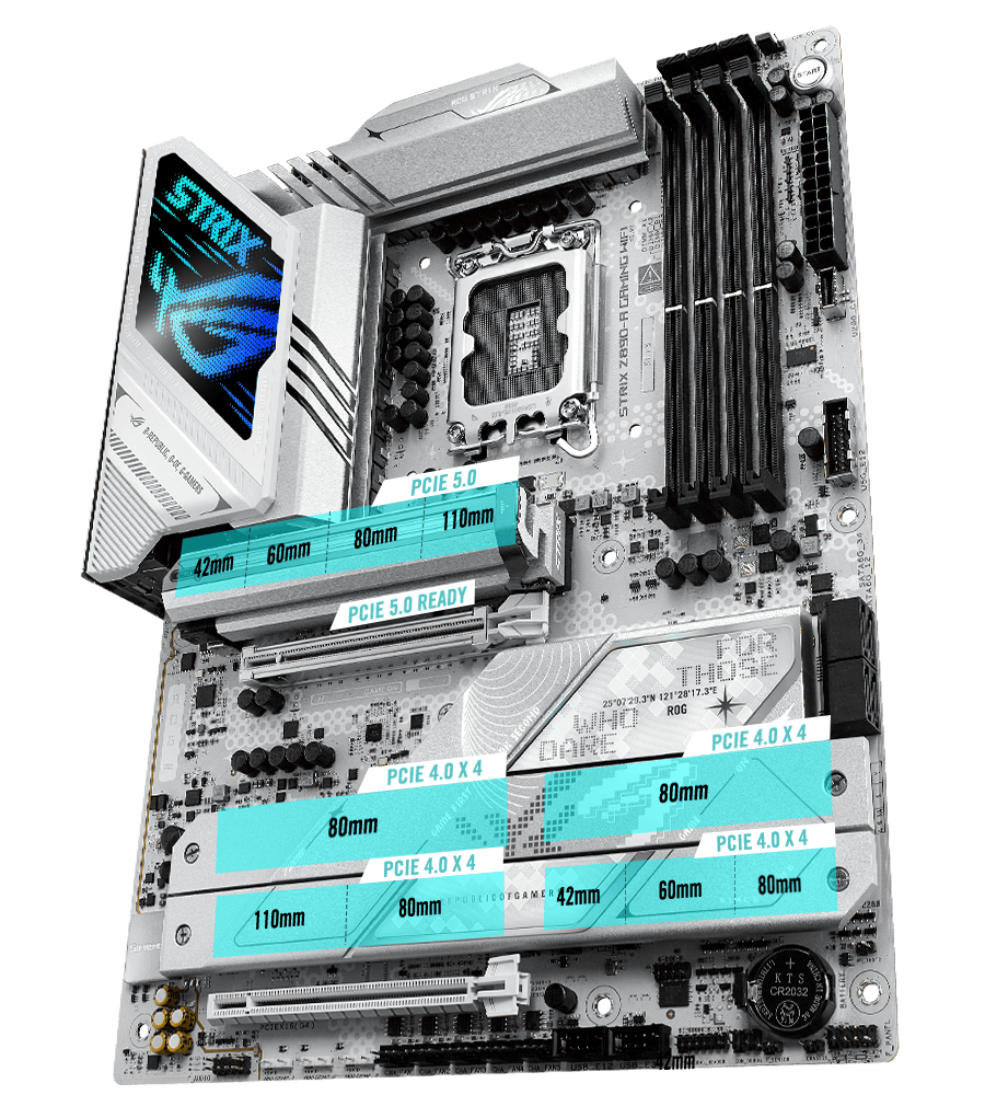Bo Mạch Chủ Mainboard ASUS ROG STRIX Z890-A GAMING WIFI