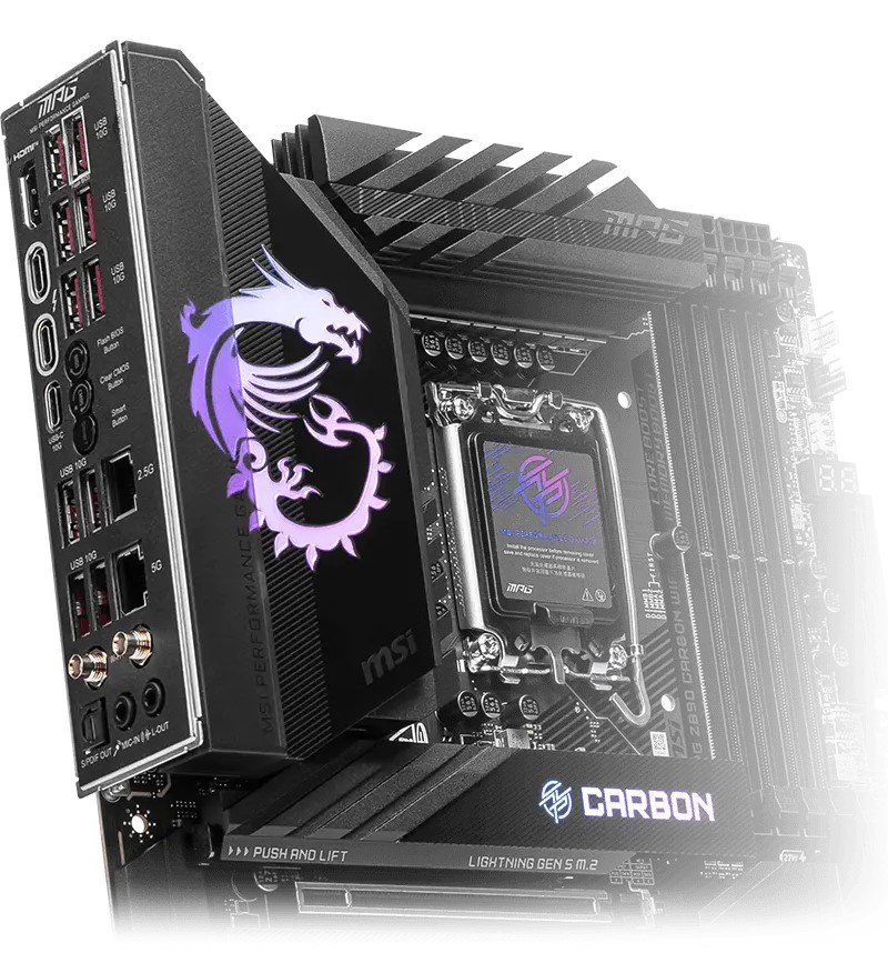 Bo Mạch Chủ Mainboard MSI MPG Z890 CARBON WIFI