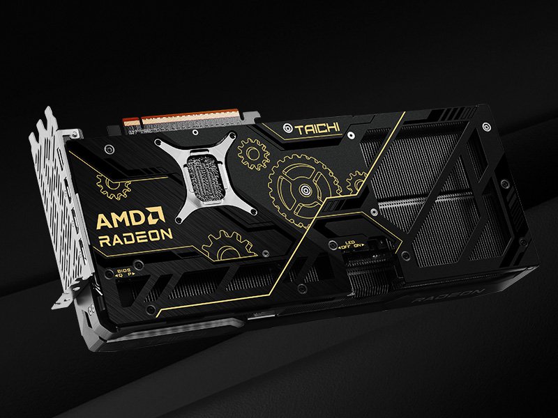 Card Màn Hình ASRock Radeon RX 9070 XT Taichi 16GB GDDR6 OC