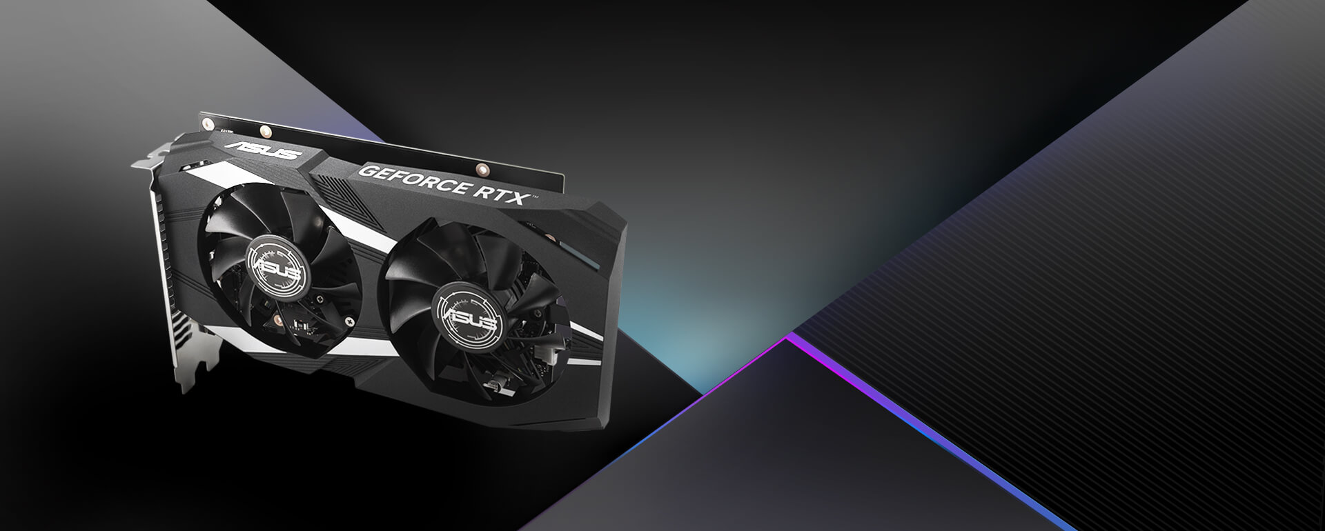 Card màn hình Asus GeForce RTX™ 3050 Dual OC 6GB ( DUAL-RTX3050-O6G)