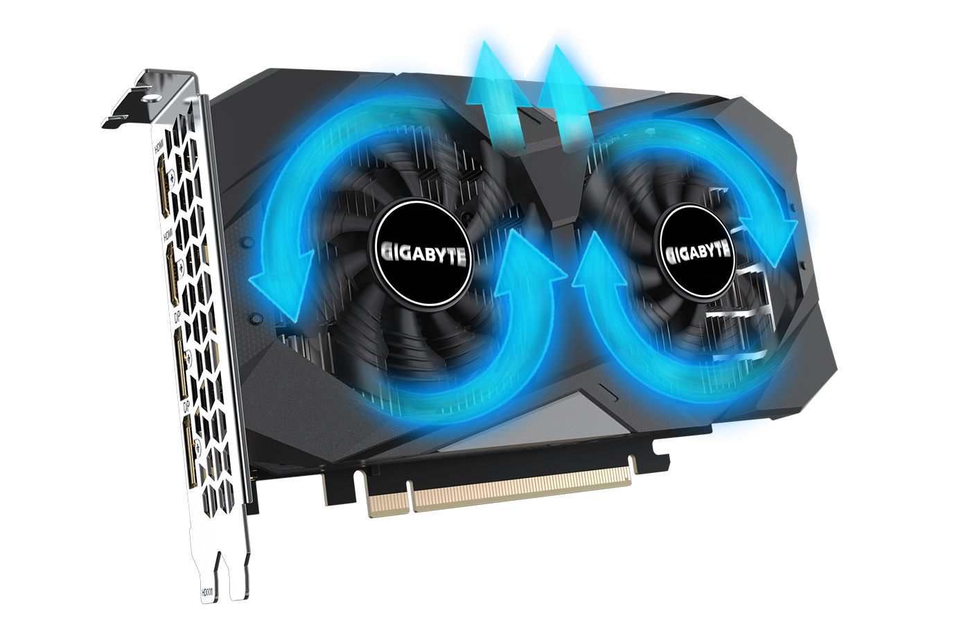 Card Màn Hình GIGABYTE GeForce RTX 3050 WINDFORCE OC 6G (GV-N3050WF2OC-6GD)