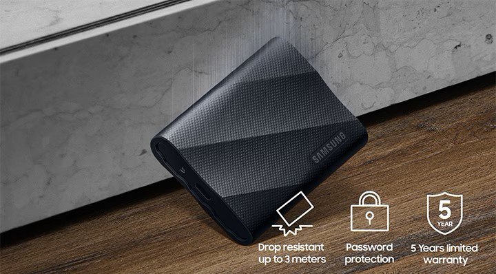 Ổ Cứng Di Động SSD Samsung T9 USB-C 3.2 Gen2x2 2TB