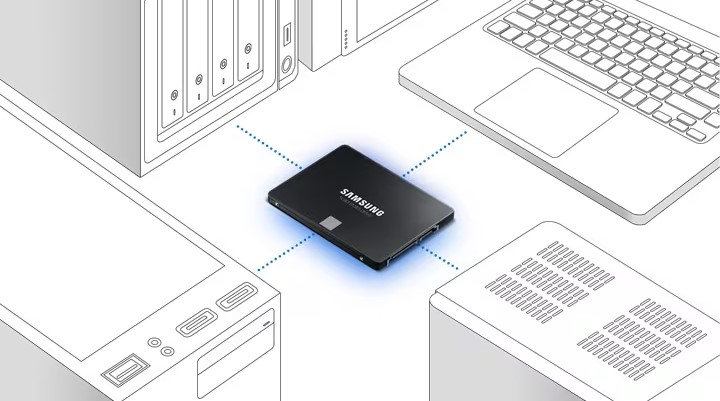 Ổ Cứng SSD Samsung 870 Evo 2TB SATA III 2.5 MZ-77E2T0BW