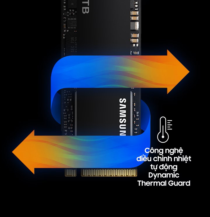 Ổ cứng SSD Samsung 970 EVO Plus 500GB V-NAND PCIe Gen 3.0 x 4, NVMe 1.3 (MZ-V7S500BW)