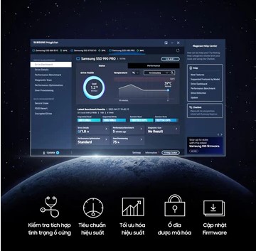 Ổ cứng SSD Samsung 990 Pro 2TB PCIe Gen 4.0 x4 NVMe V-NAND M.2 2280 (MZ-V9P2T0BW)