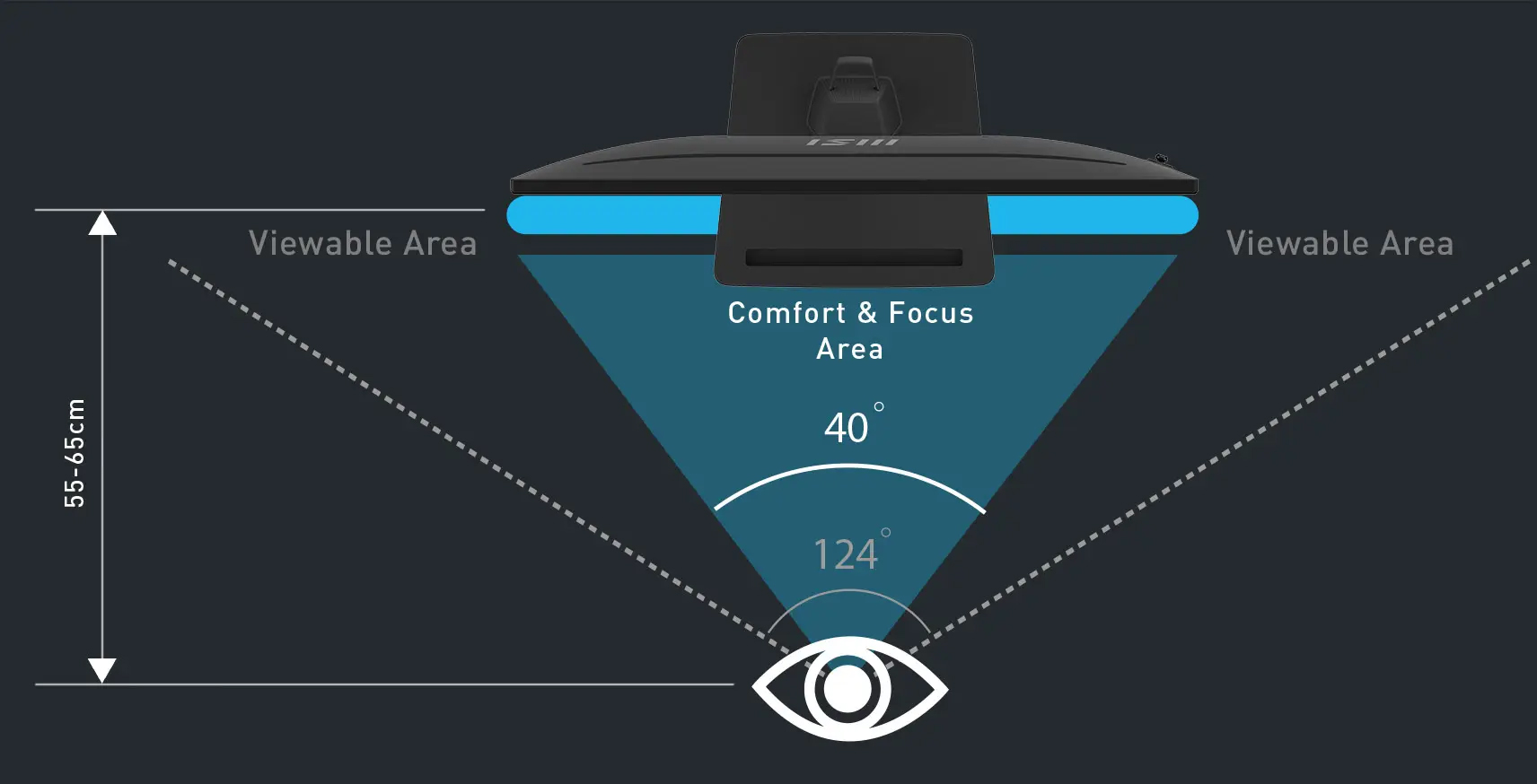 Màn Hình MSI PRO MP253 24.5 inch FHD IPS 100Hz