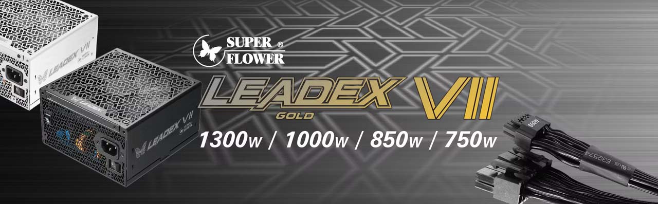 Nguồn máy tính Super Flower Leadex VII 1300W ATX 3.1 80 Plus Gold