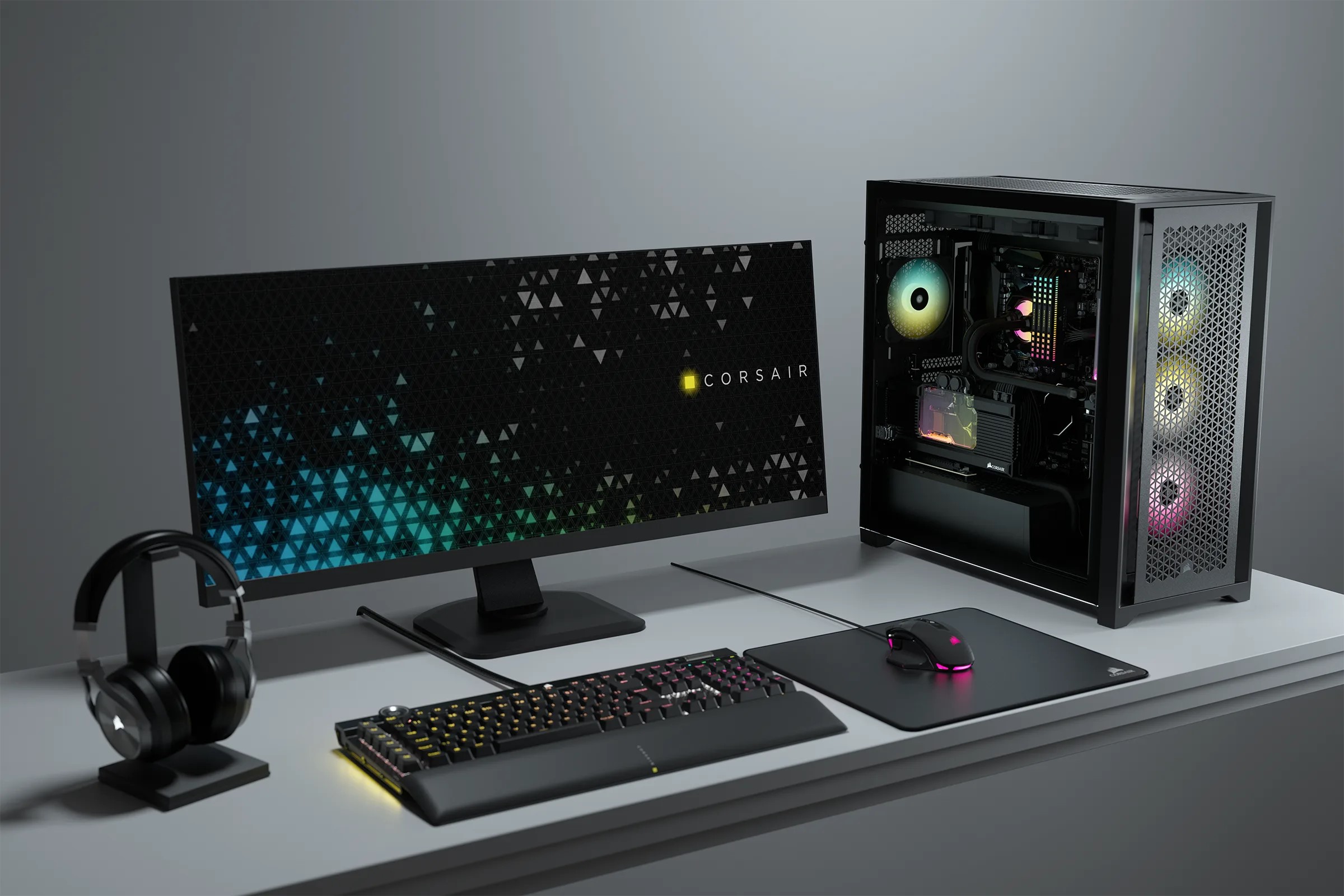 Vỏ Máy Tính Corsair 5000D Airflow Tempered Glass Black Mid Tower ATX