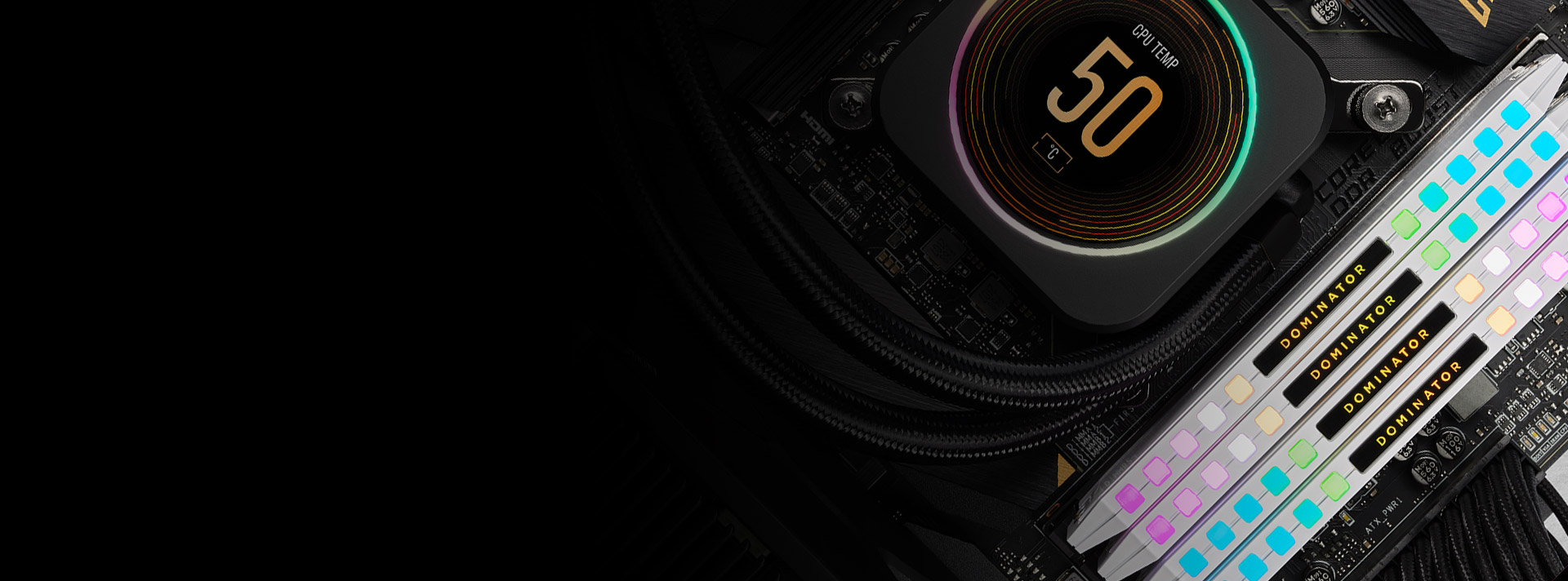 Ram PC Corsair Dominator Platinum RGB White 32GB 5600MHz DDR5 (2x16GB)