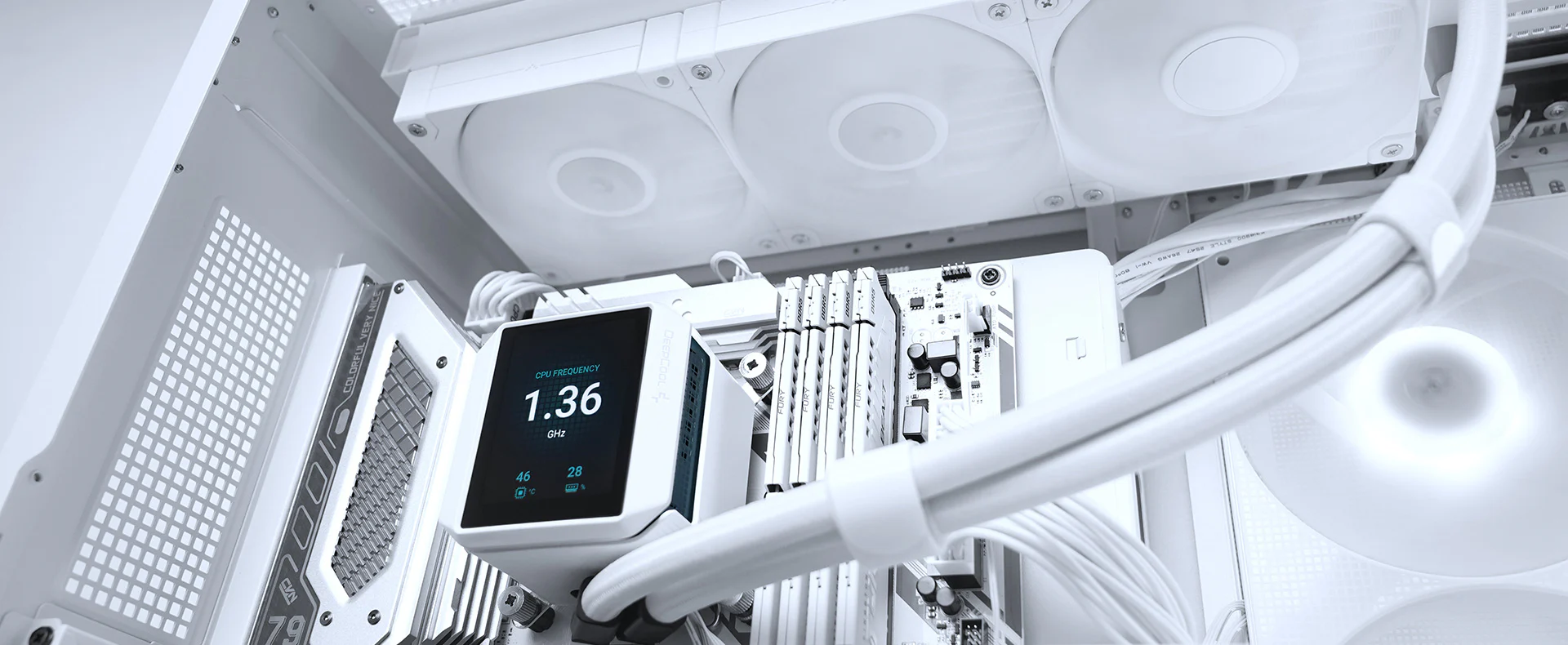 Tản Nhiệt Nước Deepcool Mystique 360 White 