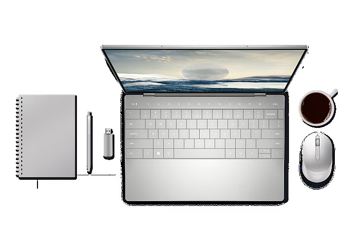 Chuột Không Dây Dell Premier Rechargeable MS7421W Bạc (USB/Bluetooth)