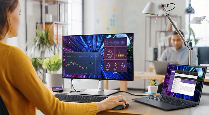 Màn Hình Dell UltraSharp U2424HE (23.8 Inch | FHD | IPS | 120Hz | 5ms | USB-C)