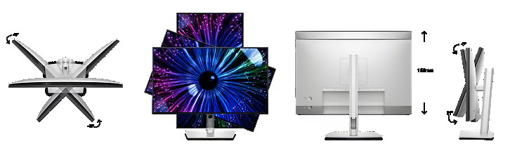 Màn Hình Dell UltraSharp U2424HE (23.8 Inch | FHD | IPS | 120Hz | 5ms | USB-C)