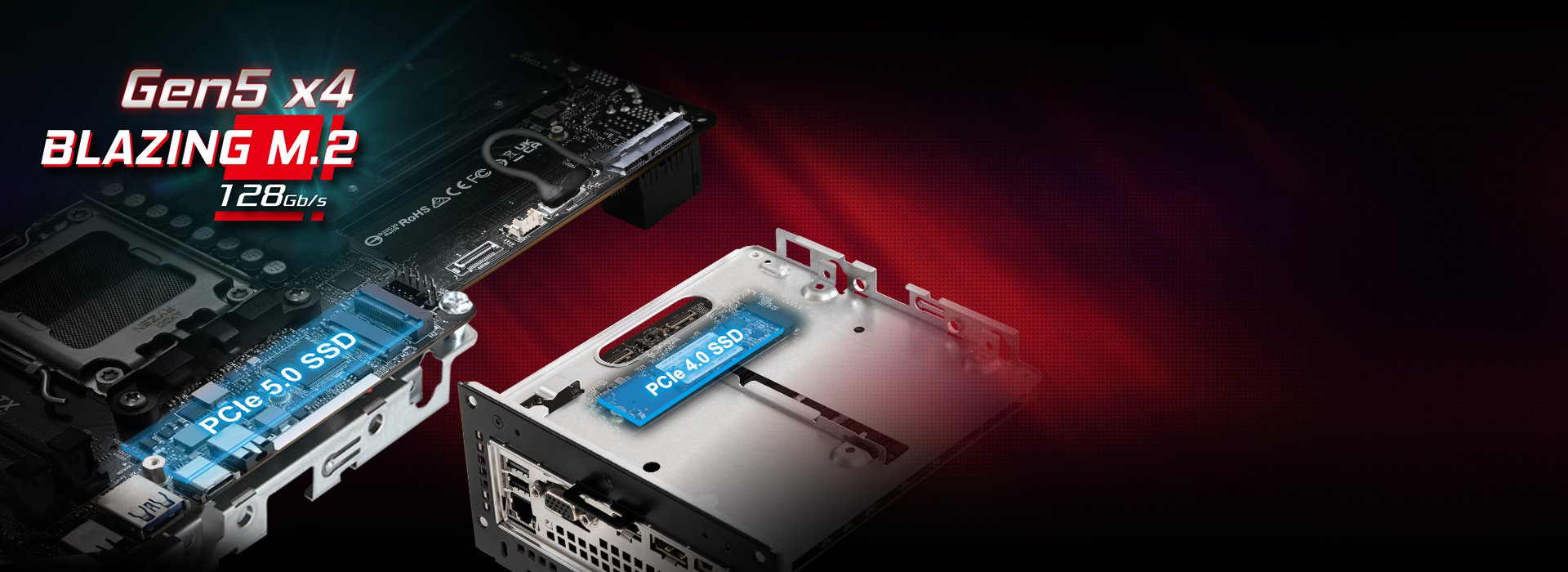 Mini PC ASRock DeskMini X600 Ryzen 5 8500G | 8GB RAM | 500GB SSD