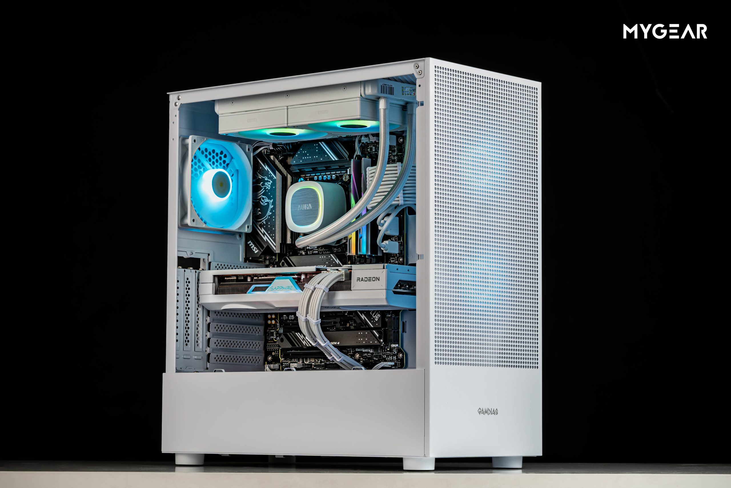 Vỏ máy tính Gamdias Talos E3 Mesh Elite White