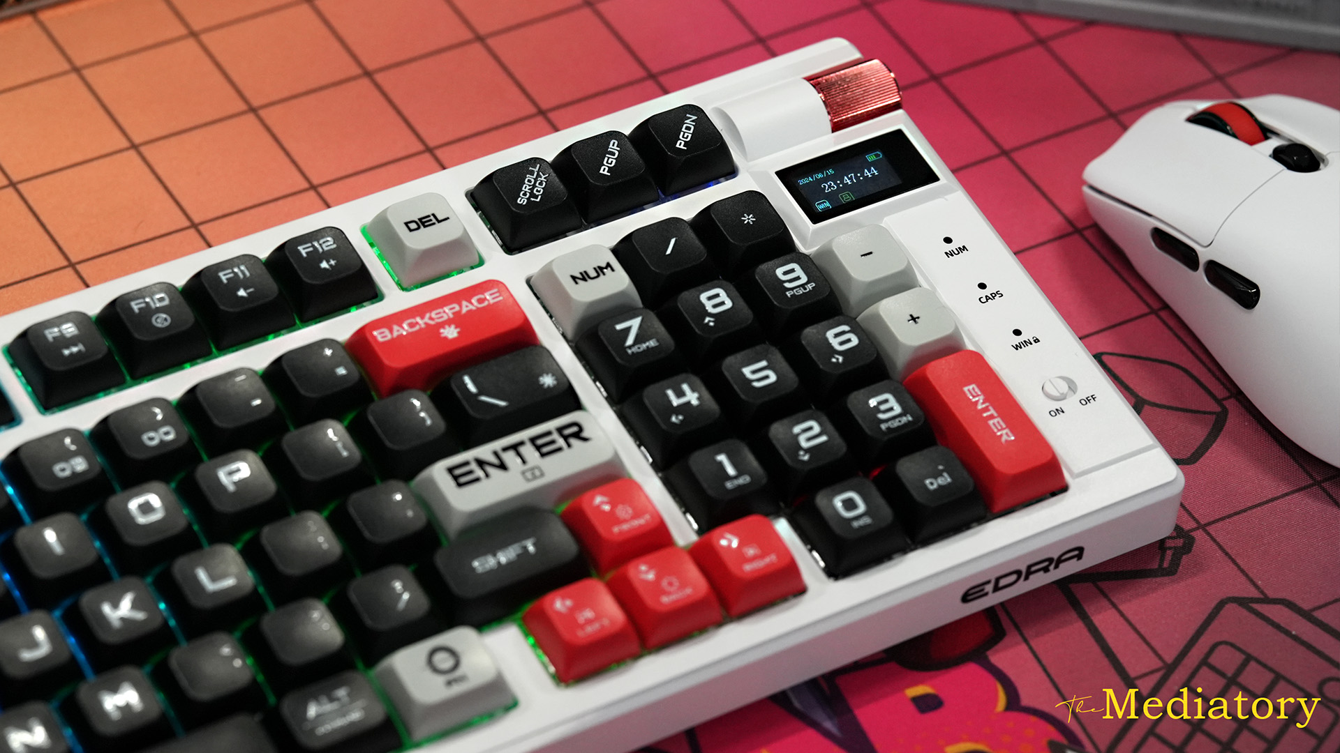 Bàn phím cơ E-Dra EK398PRO Triple Mode (Wireless / Bluetooth / TypeC )