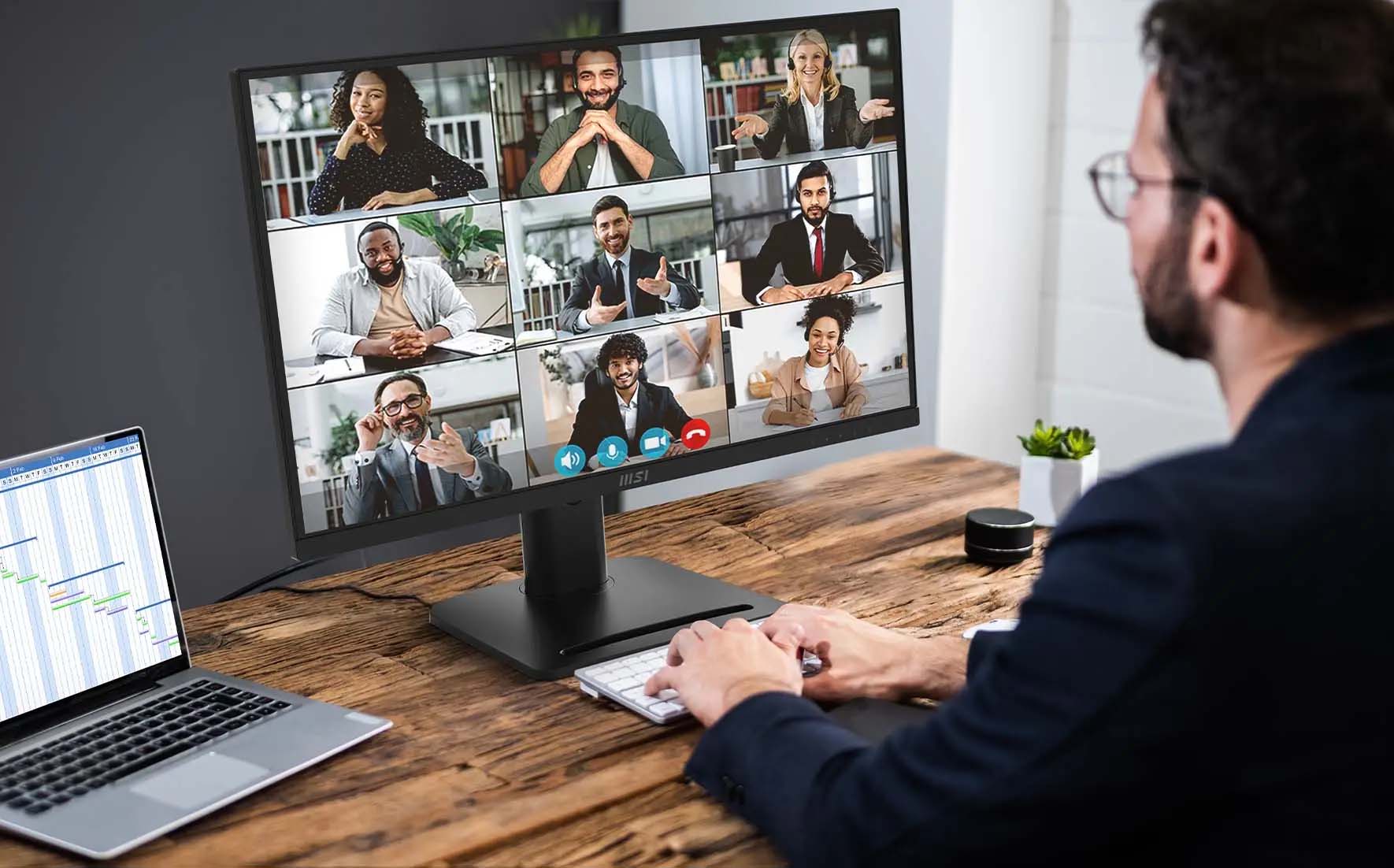 Màn Hình MSI PRO MP273QP E2 27 inch WQHD IPS 100Hz