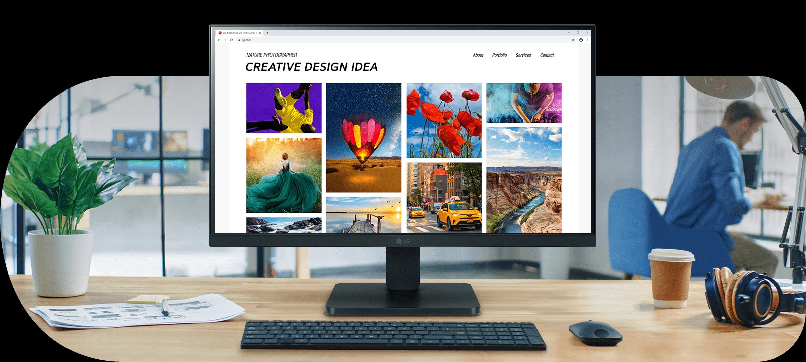 Màn Hình LG 22MR410-B.ATVQ 22 inch FHD VA 100Hz FreeSync