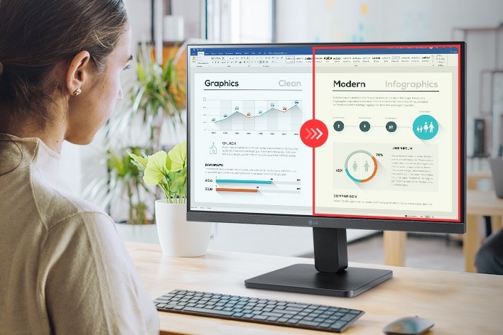 Màn Hình LG 22MR410-B.ATVQ 22 inch FHD VA 100Hz FreeSync