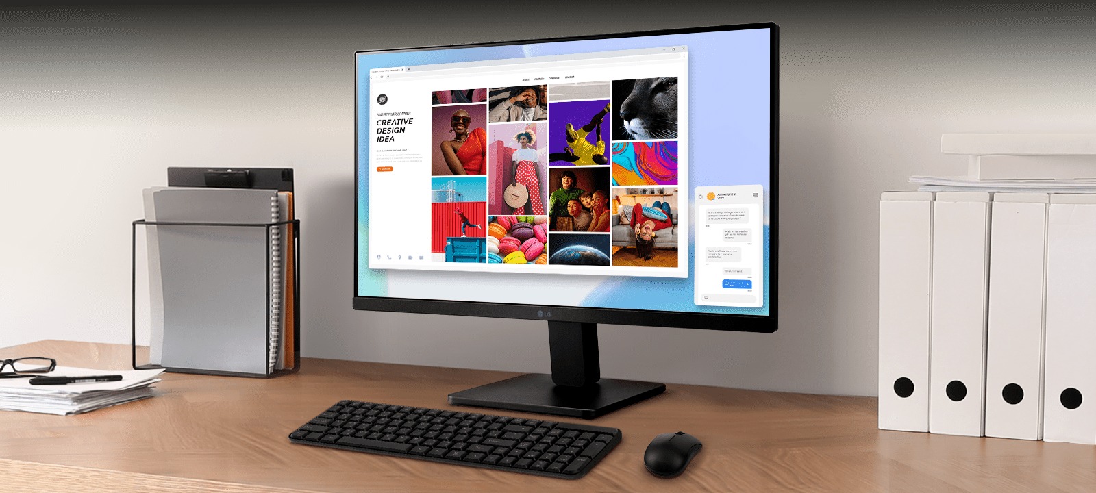 Màn Hình LG 24MR400-B.ATVQ 24 inch FHD IPS 100Hz FreeSync